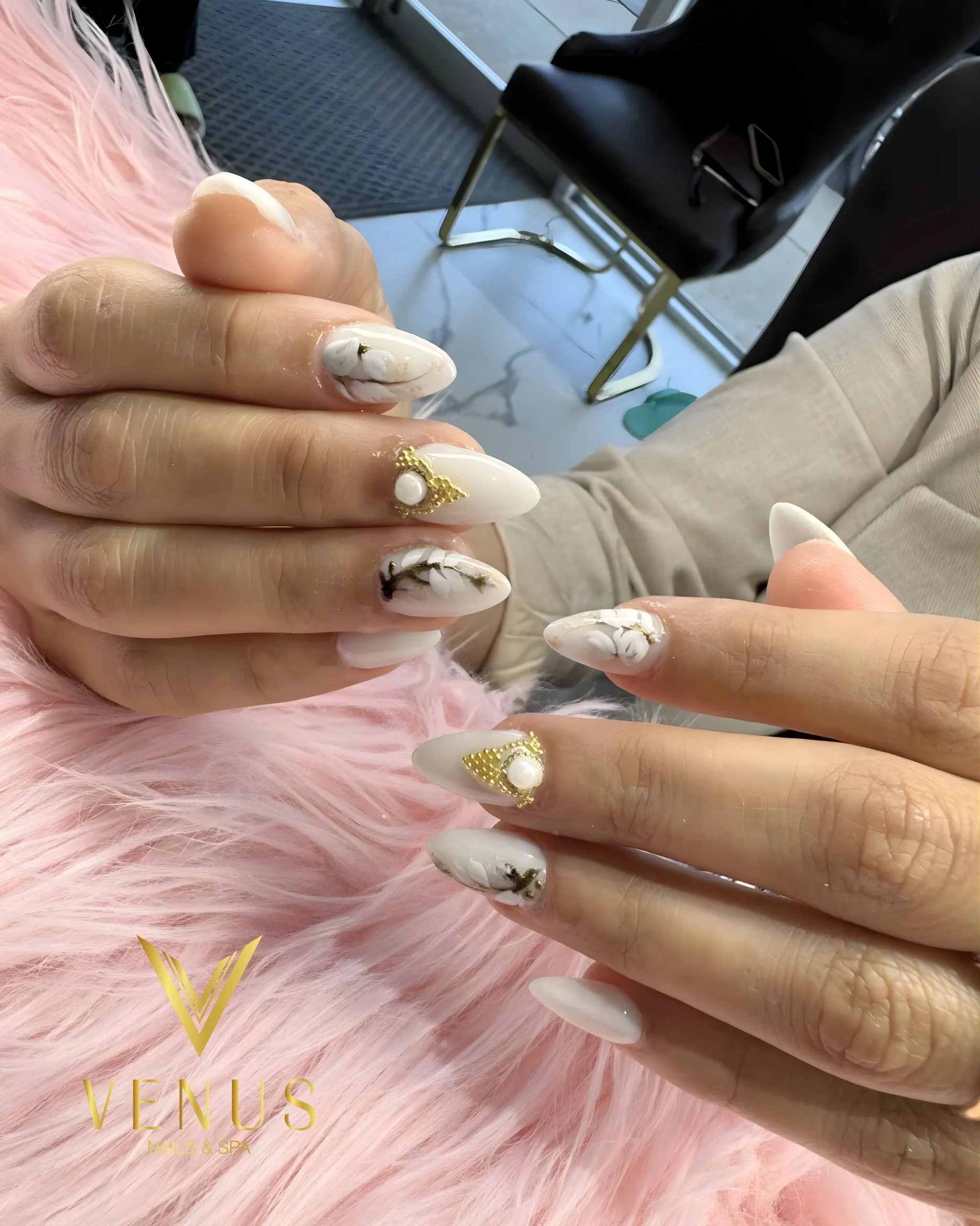 Nail art by Venus Nails & Spa