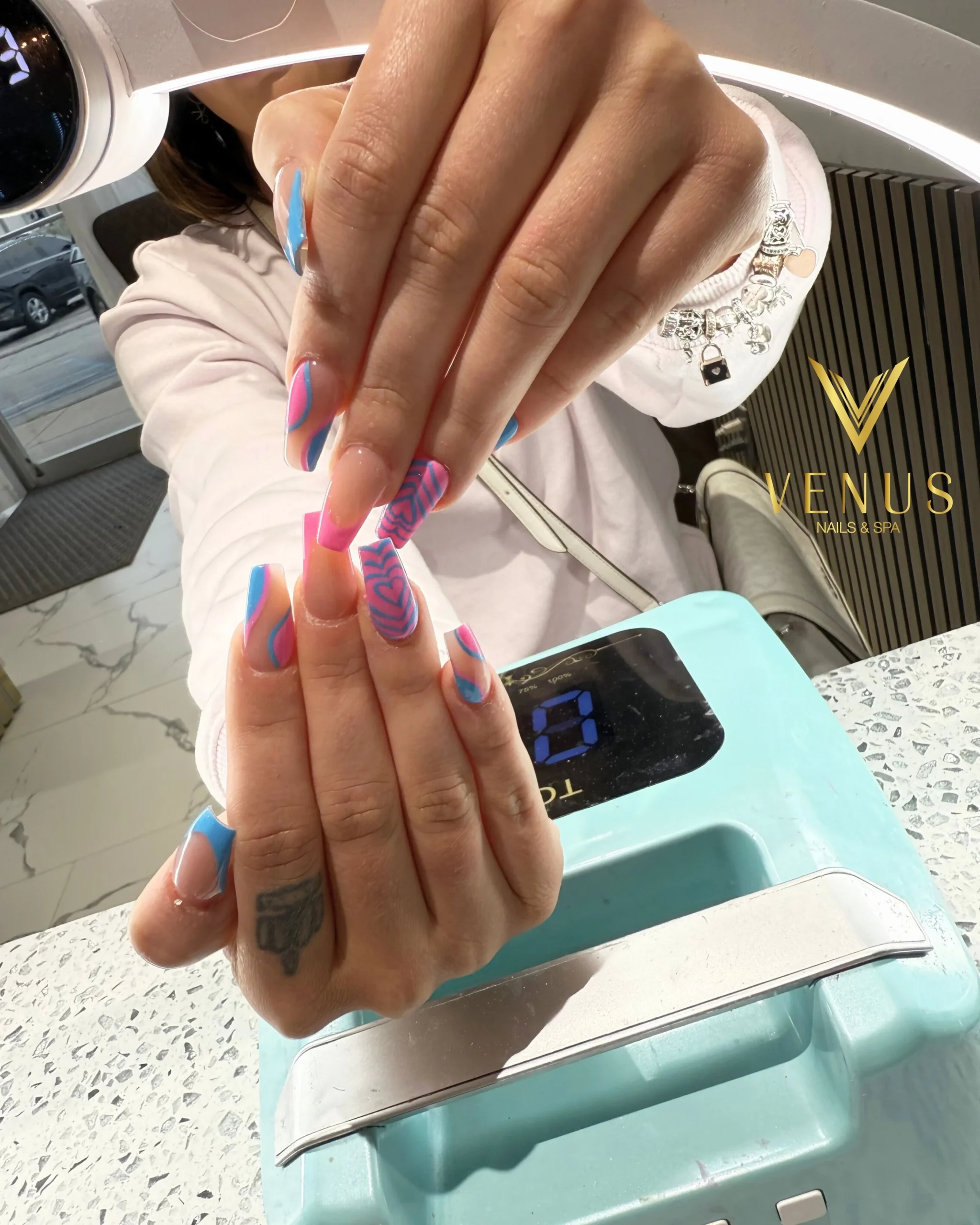 Nail art by Venus Nails & Spa
