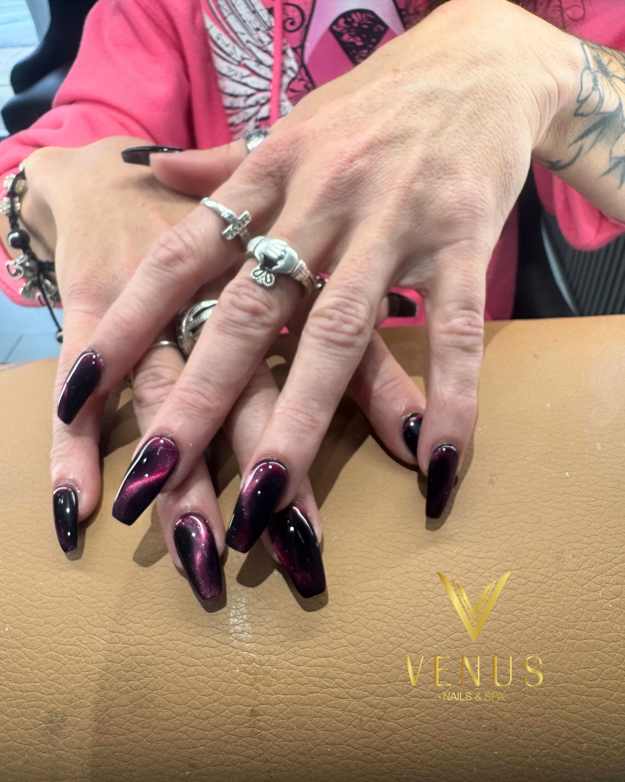 Nail art by Venus Nails & Spa
