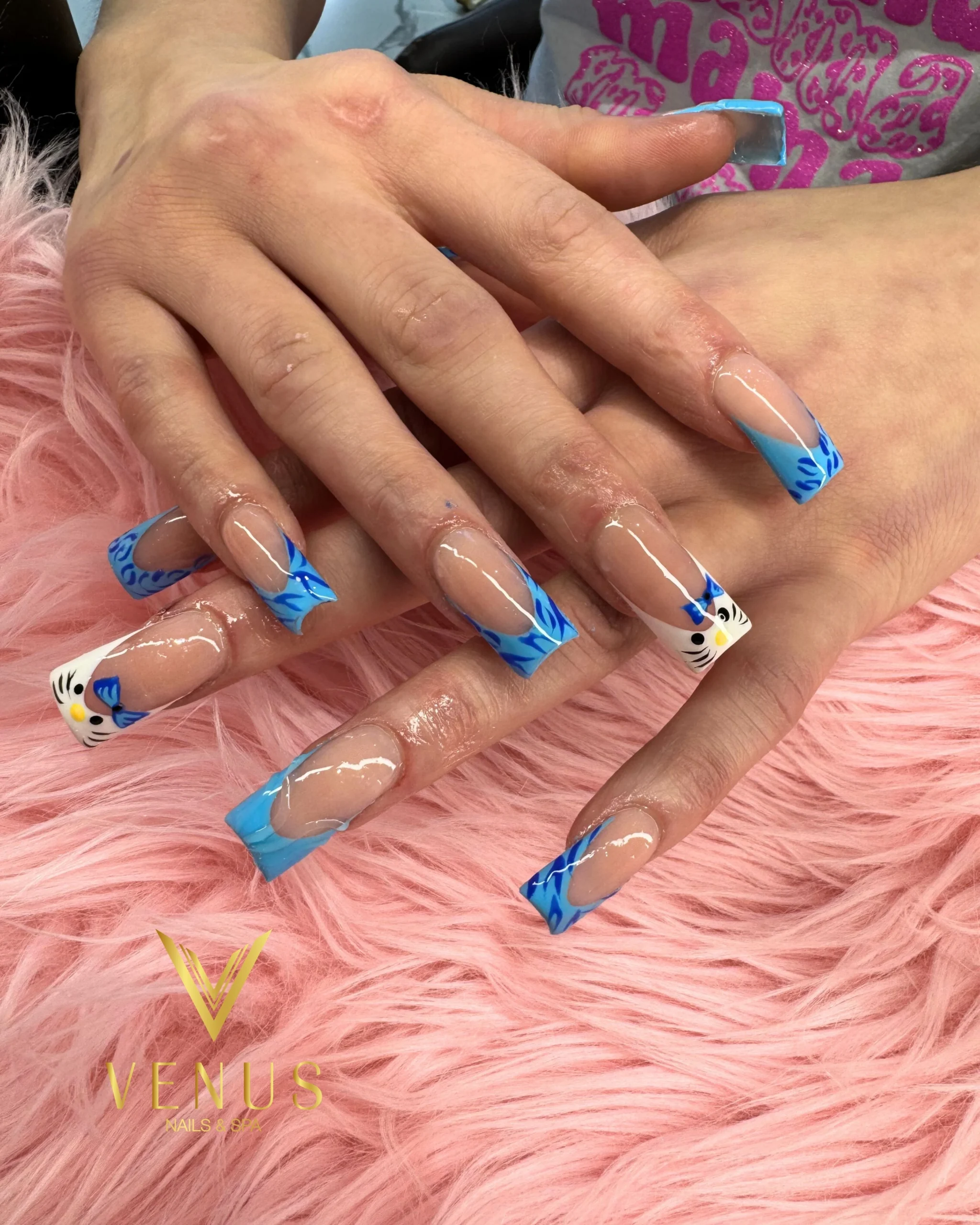 Nail art by Venus Nails & Spa