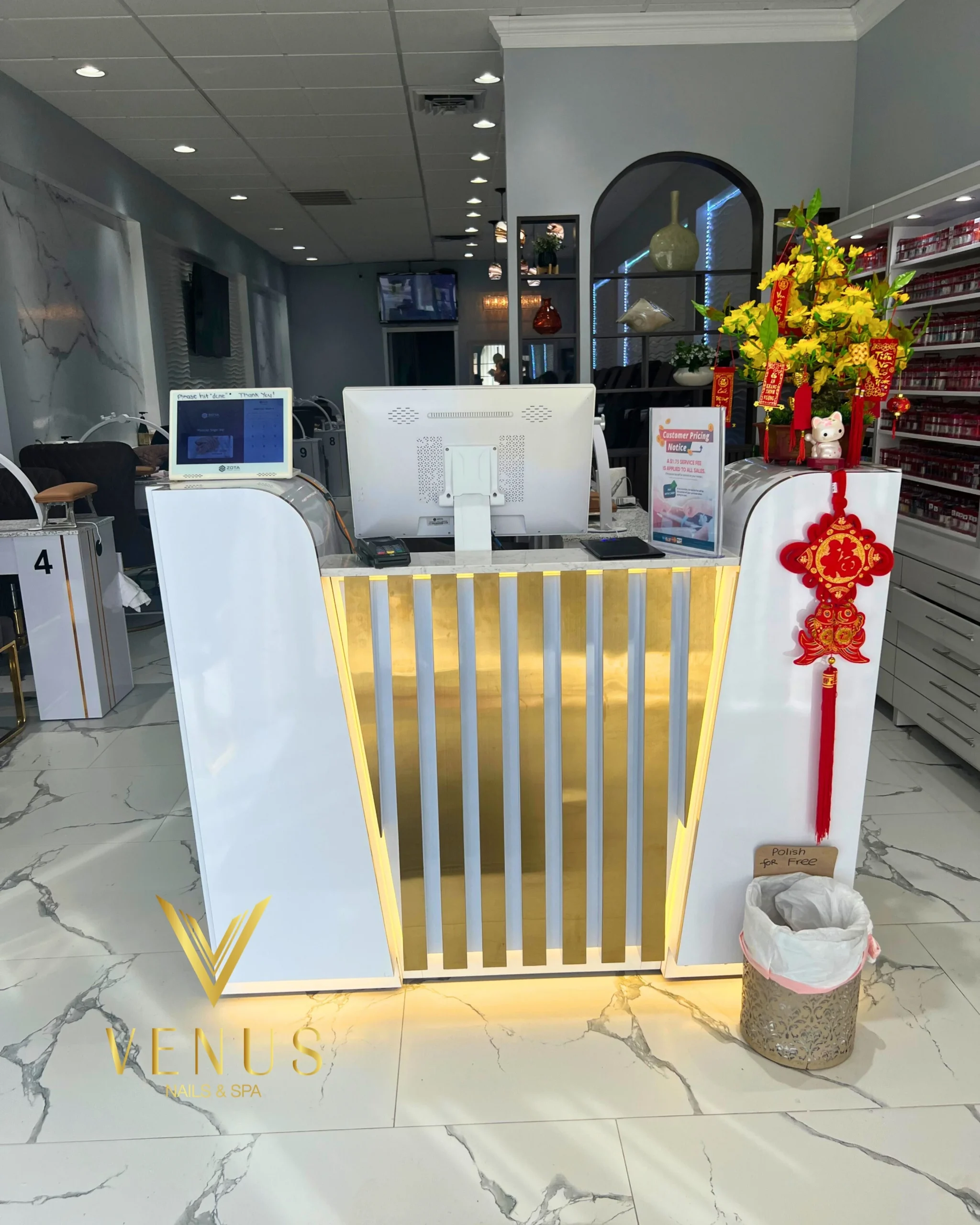 Nail art by Venus Nails & Spa