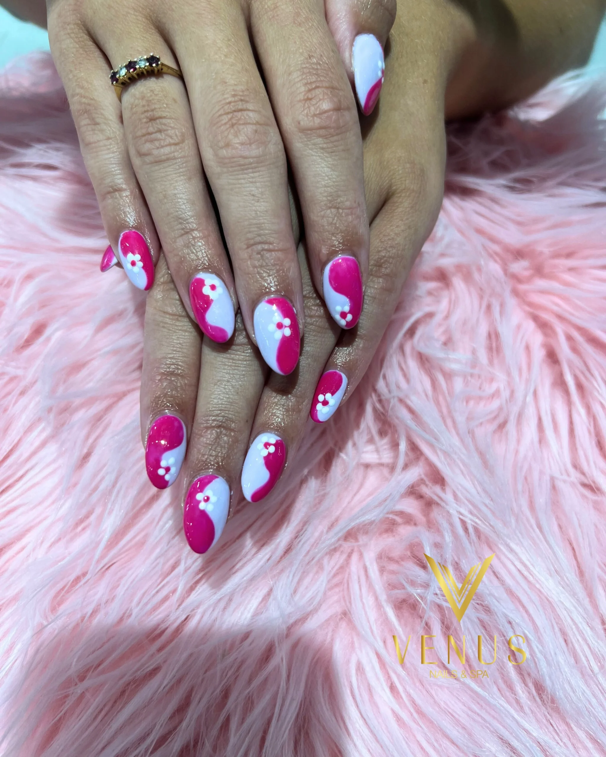 Nail art by Venus Nails & Spa