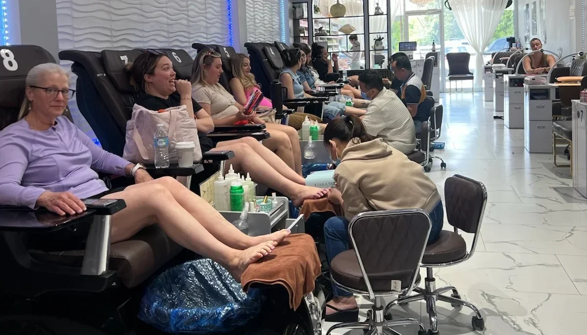 Venus Nails & Spa interior